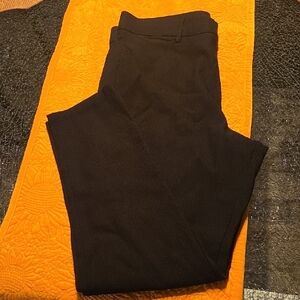 Mario Serrani Black Ankle Pants